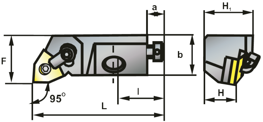 MWLNL 20CA-08 nožový držák